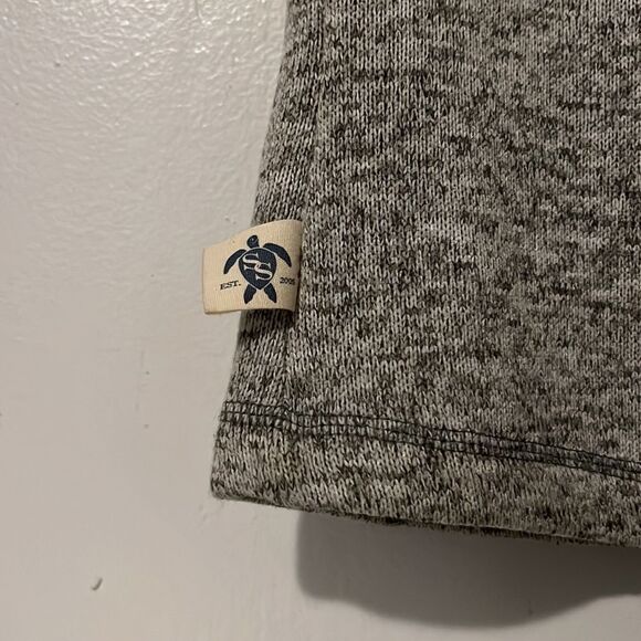 Simply Southern Fleece Full Zip Sweater Vest Size Small “M” Monogram - Picture 3 of 6